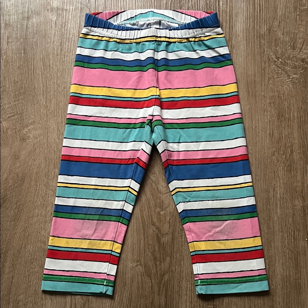 Hanna Andersson Multicolor Striped Leggings Size 120cm (6-7)